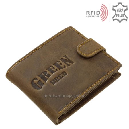 Portafoglio da uomo con blocco RFID GreenDeed GRS6002L / T