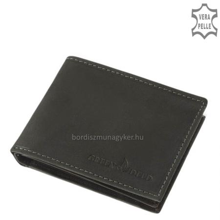 Férfi pénztárca RFID védelemmel fekete GreenDeed DOP09