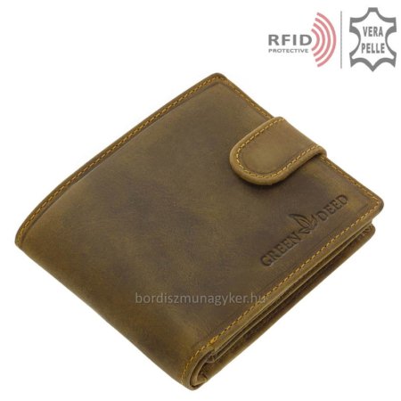 Herrengeldbörse mit RFID-Schutz GreenDeed DOP08 / T