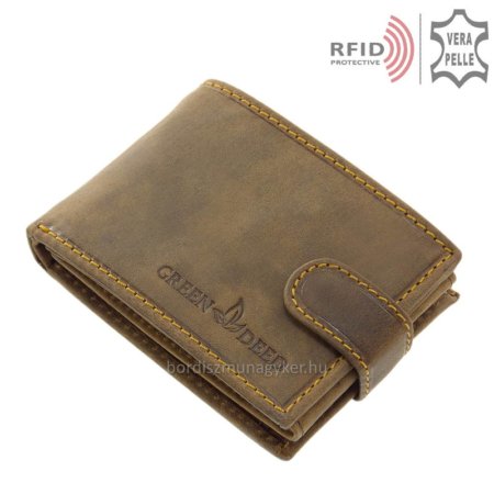 Pánská peněženka s ochranou RFID GreenDeed DOP102 / T