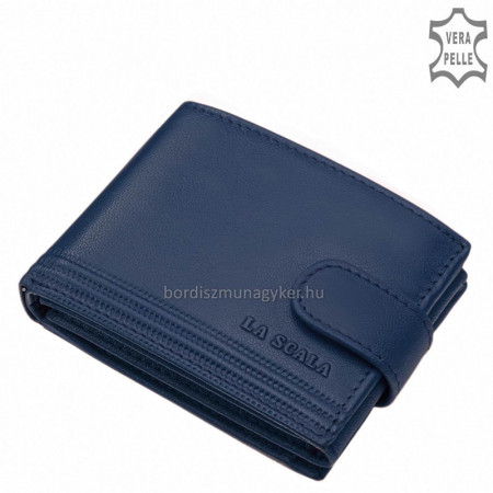 Pánská peněženka s RFID ochranou La Scala modrá TGN102/T