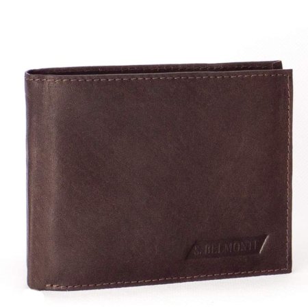 Men's wallet S.Belmonte dark brown ADC11 / A
