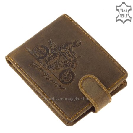 Men's wallet with sports motor pattern SMO08 / T