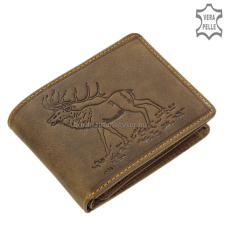 Men's wallet with deer pattern GreenDeed ASZ102