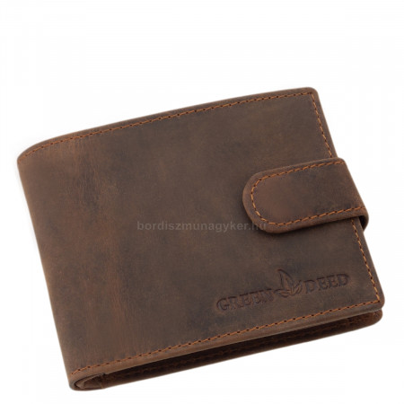 Pánská peněženka lovecká kožená hnědá GreenDeed MHN1021/T