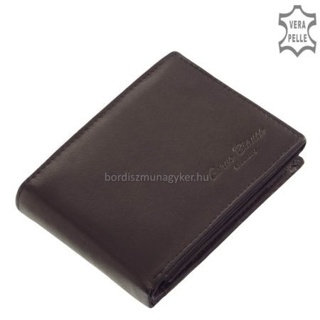 Pánská peněženka z pravé kůže Corvo Bianco MCB1021 černá