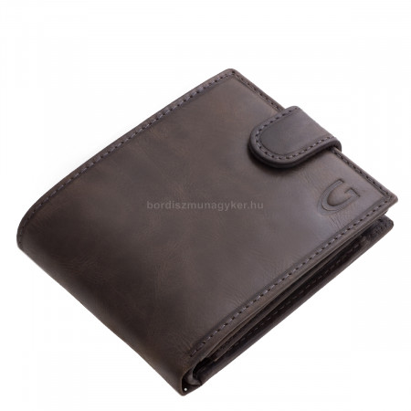 Pánská peněženka z pravé kůže GIULTIERI šedá CRH1021/T