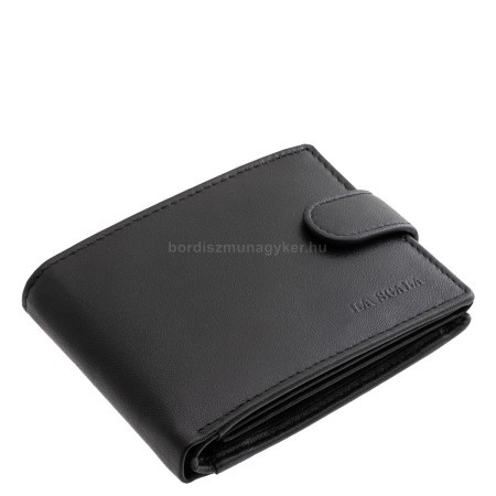 Pánska peňaženka z pravej kože La Scala BNP1021/T čierna