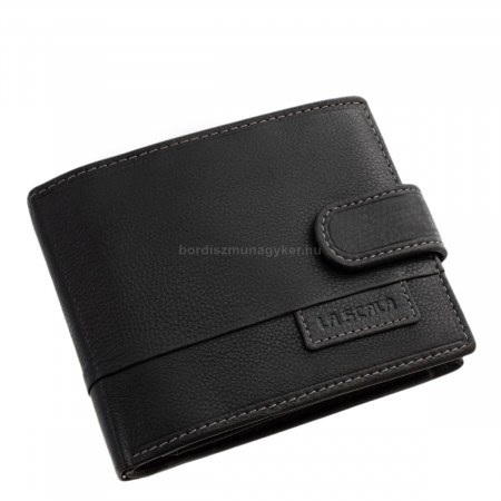 Pánská peněženka z pravé kůže La Scala SCA6002L/T černá
