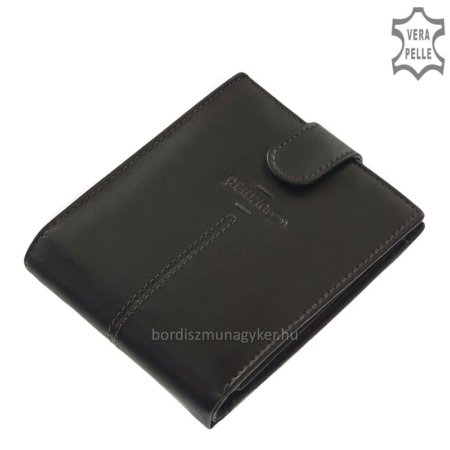 Portefeuille homme en cuir Giultieri noir SD120