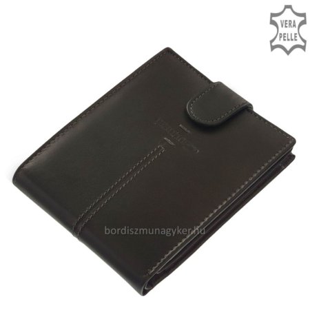 Kožená pánska peňaženka Giultieri čierna SD37