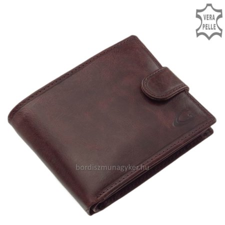 Giultieri genuine leather men's wallet CRH1027 / T burgundy