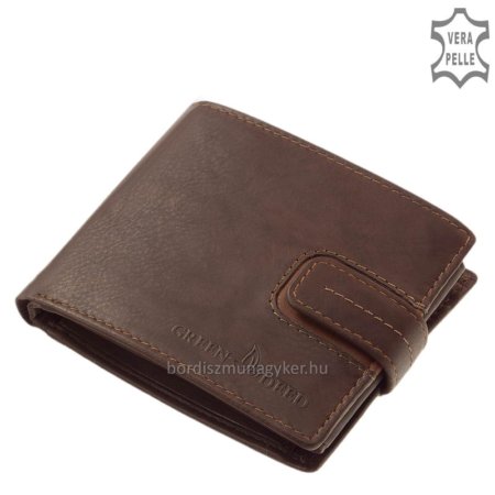 GreenDeed bruine portemonnee in geschenkverpakking SKB1054 / TS.B