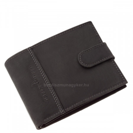 GreenDeed leather wallet black FGD1027/T