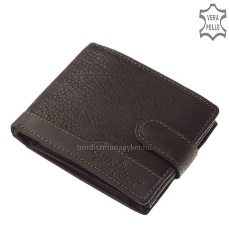 Kožená peněženka GreenDeed černá GDH6002L / T