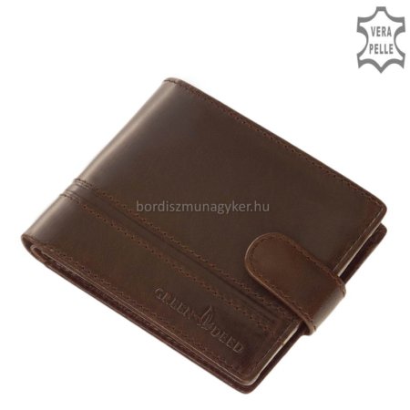 Elegantna usnjena denarnica GreenDeed rjava PDC03 / T