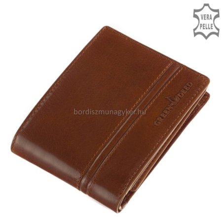 GreenDeed stilski usnjeni denarniški konjak PDC1021