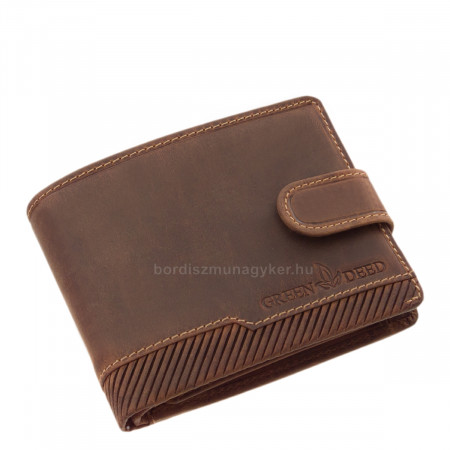 GreenDeed men's wallet in gift box brown GDI1021/T