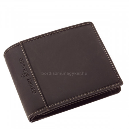 GreenDeed moška denarnica v darilni škatli črna GDB1021