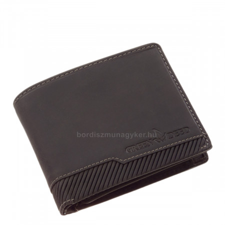 Pánska peňaženka GreenDeed v darčekovej krabičke čierna GDI1021