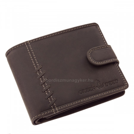 GreenDeed moška denarnica v darilni škatli črna GDJ1021/T