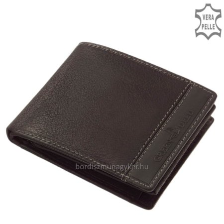GreenDeed men's wallet in gift box GDF6002L-BLACK
