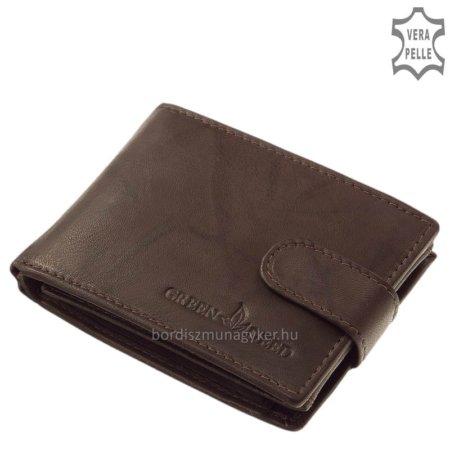 GreenDeed moška denarnica RFID rjava XGR01
