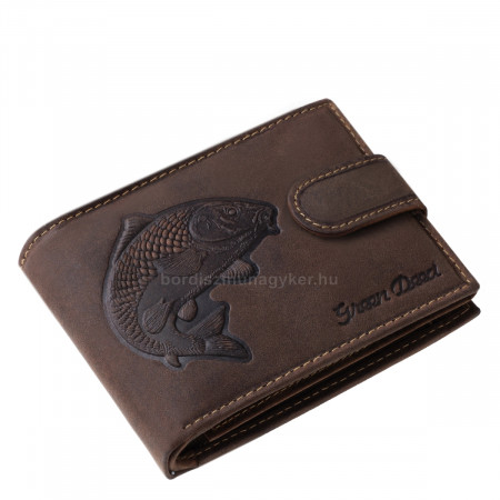 GreenDeed fishing wallet with 3D carp pattern 3DP1021/T