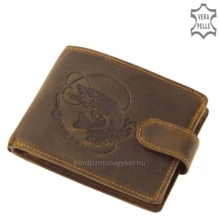 GreenDeed fisherman's wallet with pike pattern CSUKA-B1027 / T