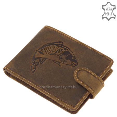 GreenDeed fisherman's wallet with carp pattern AP08 / T
