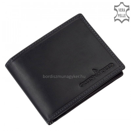 GreenDeed brand genuine leather men's wallet OPR09