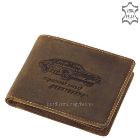 GreenDeed wallet with car pattern A1A9641