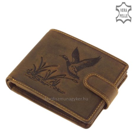 Portefeuille chasseur GreenDeed avec motif canard sauvage AK09 / T