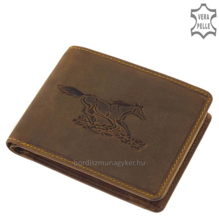 GreenDeed hunter wallet with equestrian pattern ALF9641