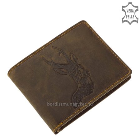 Lovecká peňaženka GreenDeed so vzorom jeleňa