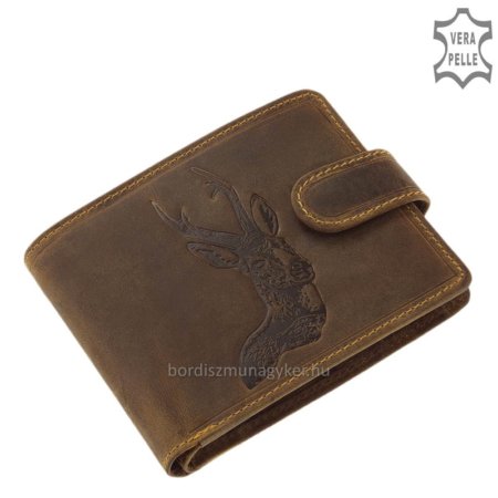 GreenDeed hunter peněženka se vzorem jelena Roe deer9641 / T hnědá