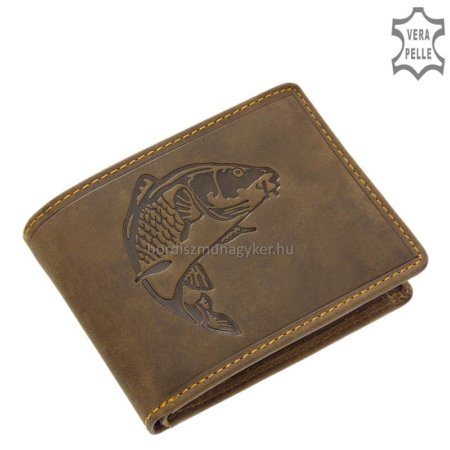 Pánska peňaženka Angler s kaprovým vzorom GreenDeed AP102