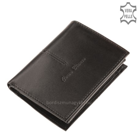 Archivační peněženka Corvo Bianco černá CCS475