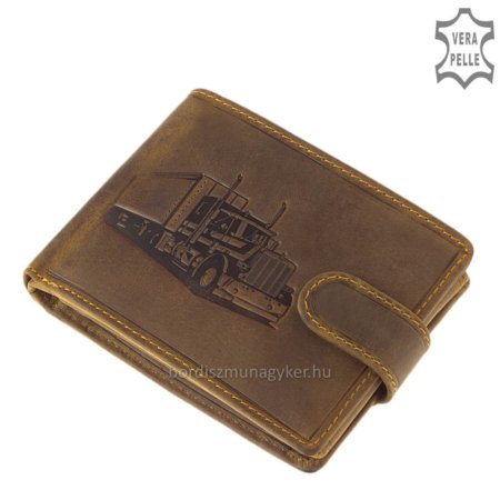 Men's leather wallet GreenDeed KAM1021 / T