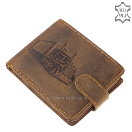 Men's leather wallet GreenDeed KAM1027 / T