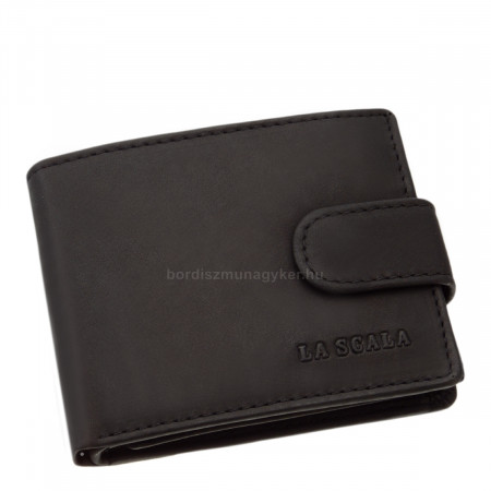 Small men's wallet made of genuine leather La Scala MAS102/T