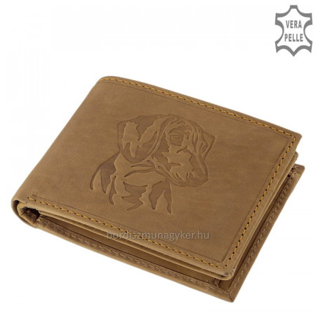 Dog wallet with dachshund pattern GreenDeed RFID VTACSIR1021