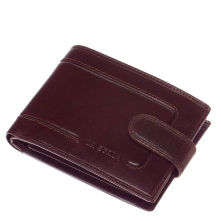 Pánská kožená peněženka La Scala hnědá PV1021 / T