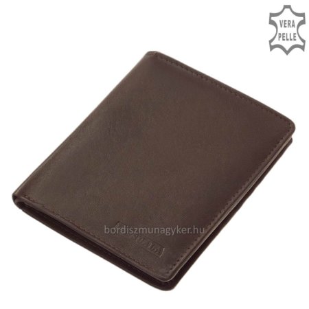 La Scala men's leather wallet DK1612 brown