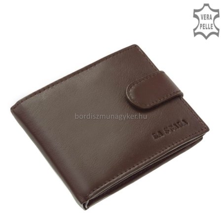 La Scala men's wallet made of genuine leather ANG01 brown