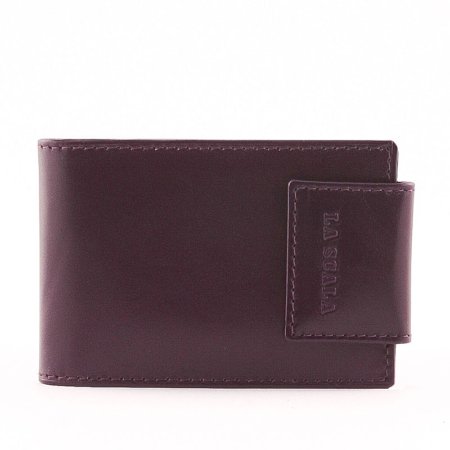 Porte-cartes La Scala dans un coffret cadeau violet CAFFINE LA 205