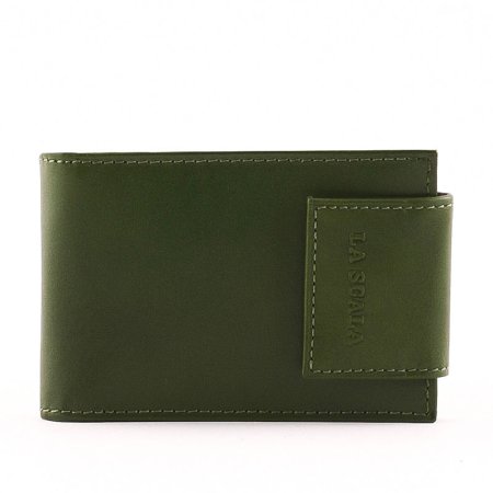 Porte-cartes La Scala dans un coffret cadeau vert CAFFINE LA 205