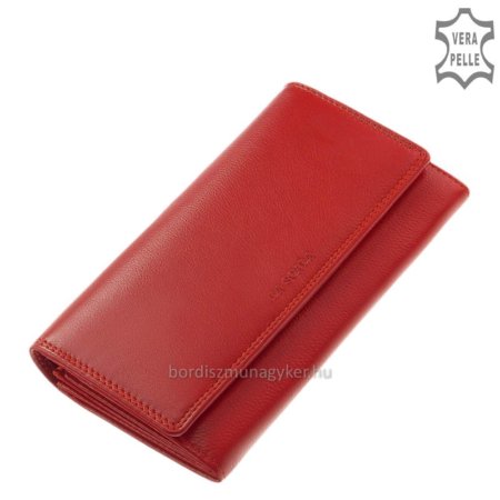 La Scala ženska denarnica z okvirjem DN72401 rdeča