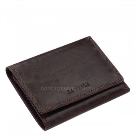 La Scala damepung i læder, brun C12