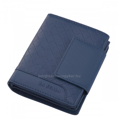 Dámska kožená peňaženka La Scala DGN11259 modrá